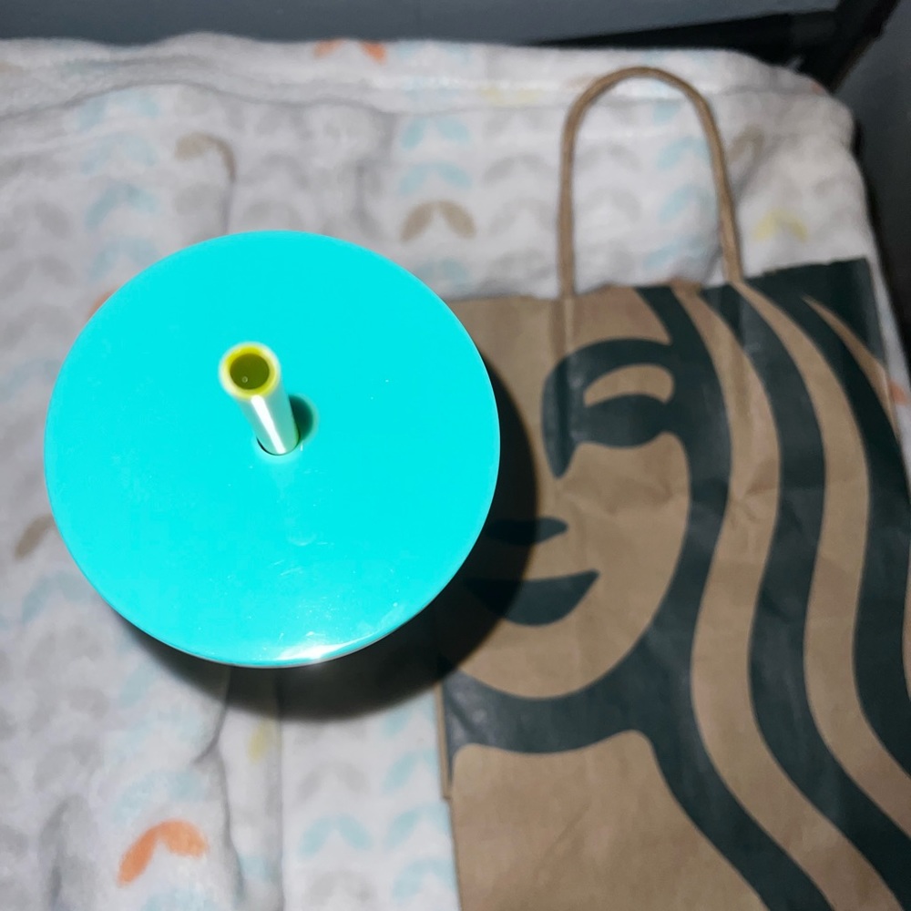 🍍 Starbucks Blue and Yellow Ombré - Picture 3 of 4
